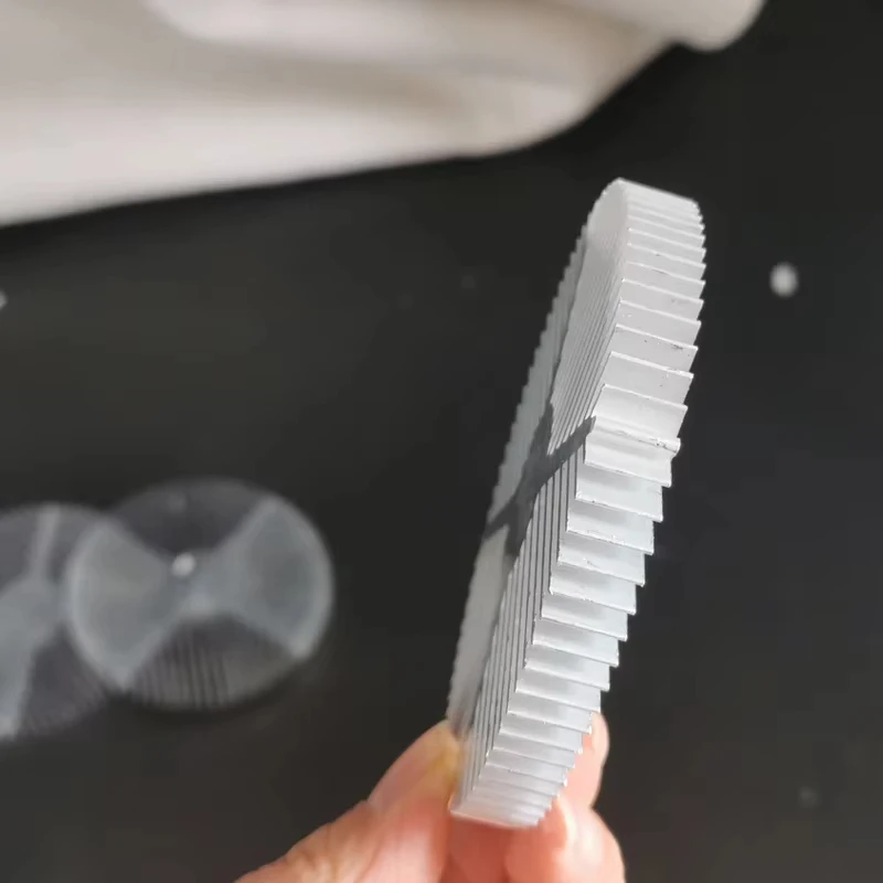 

5pcs 86mmx26mm Round LED Heatsink Radiator Aluminum Heat Sink Radiator for Household Lamp Radiator Replaceable customize