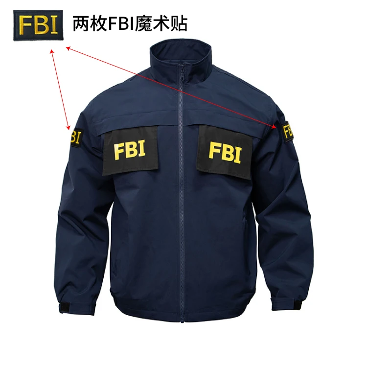American FBI clothes federal agent skateboard law enforcement