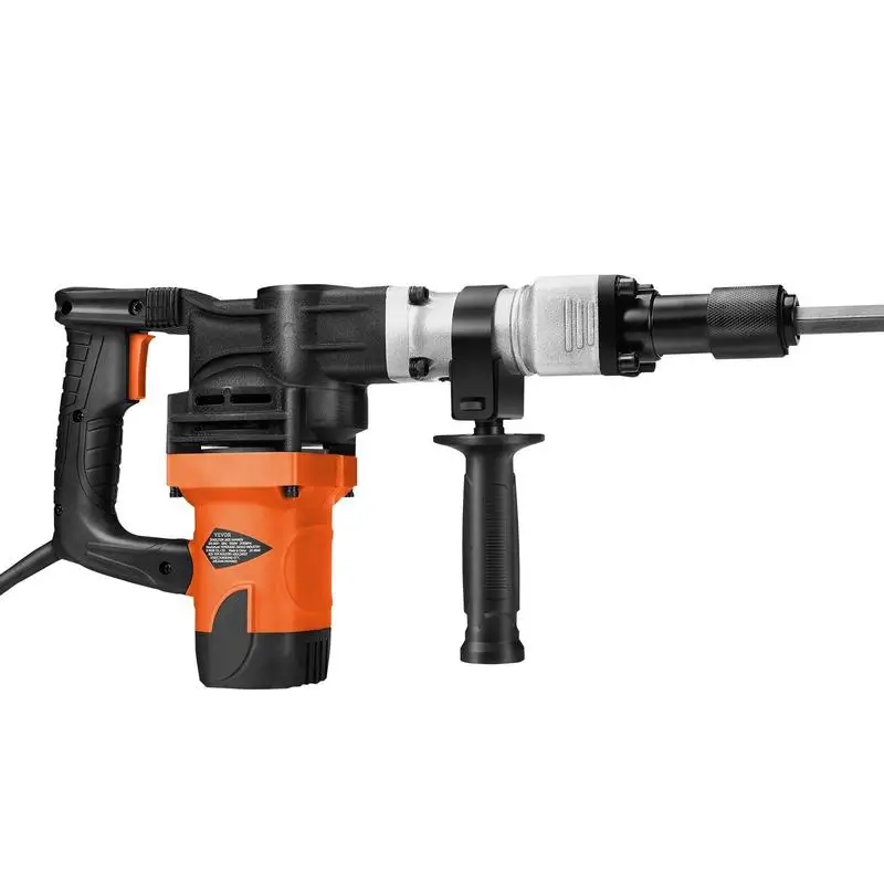 

Demolition Jack Hammer, 1400W Electric Jackhammer Heavy Duty, 2900 BPM Concrete Breaker, 2pcs Chisels Bits Chipping with Case, Gloves