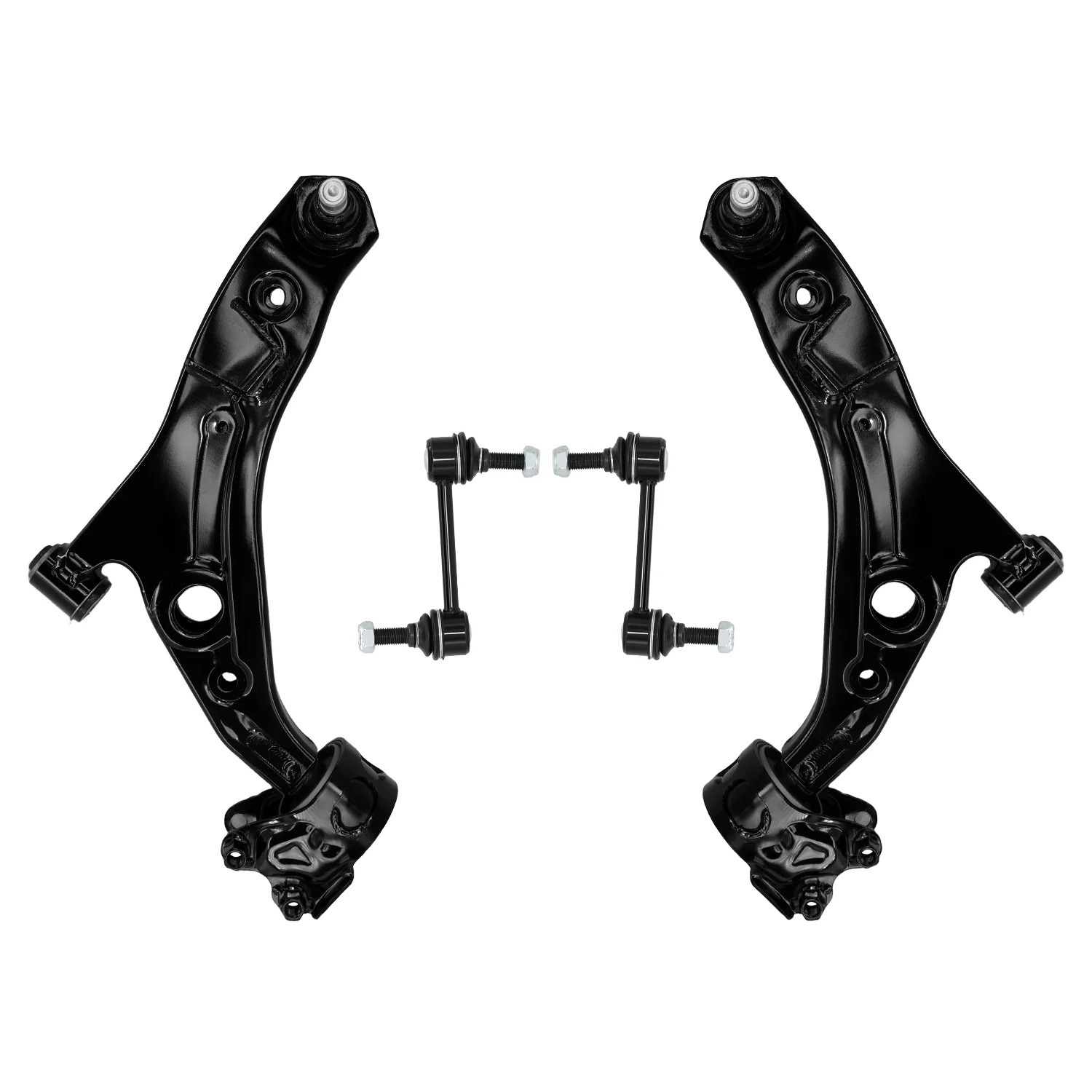 AzbuStag 4Pcs Front Lower Left Right Control Arm Sway Bar Link for Ford Edge Lincoln MKX 2007 2008-2015