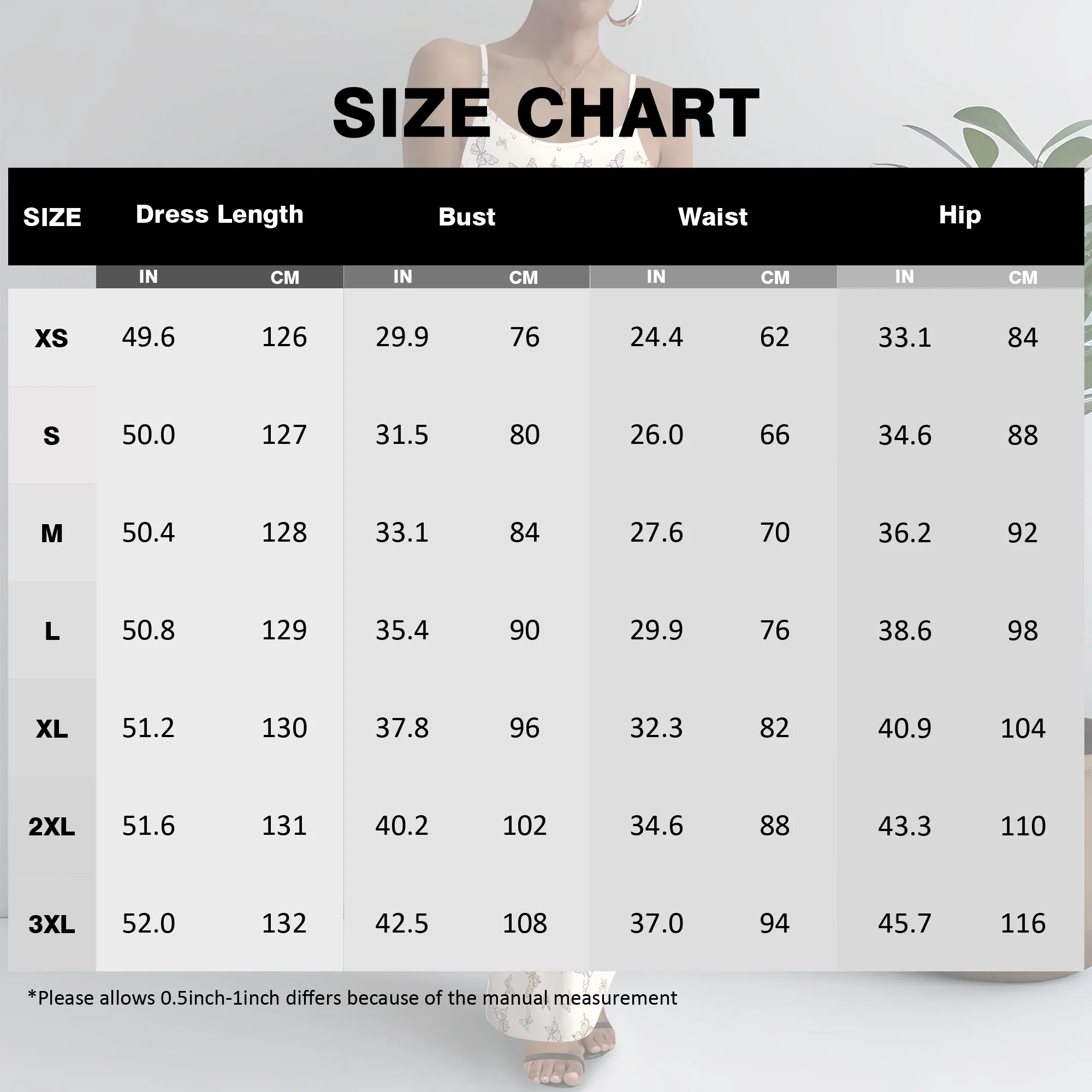 Abito lungo da donna con cinturino per spaghetti Boho Chic con stampa a farfalla alla moda XS-3XL