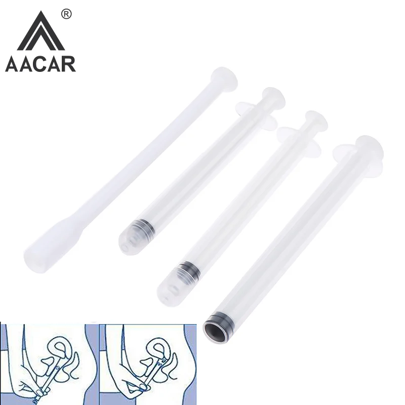 1 Pcs Fashion Vaginal Applicator Lubricant Injector Syringe Lube Launcher Health Care Tools