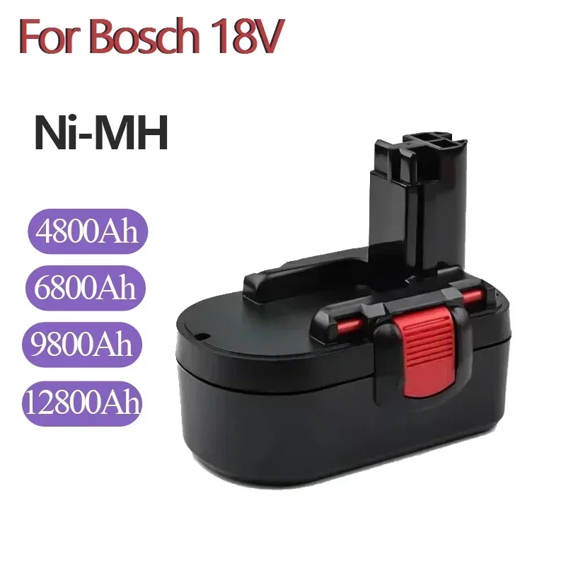 

New original For Bosch 18V 12.8Ah BAT025 Rechargeable Battery Ni-CD Power Tools Bateria For Drill GSB 18 VE-2, PSR 18VE, BAT026