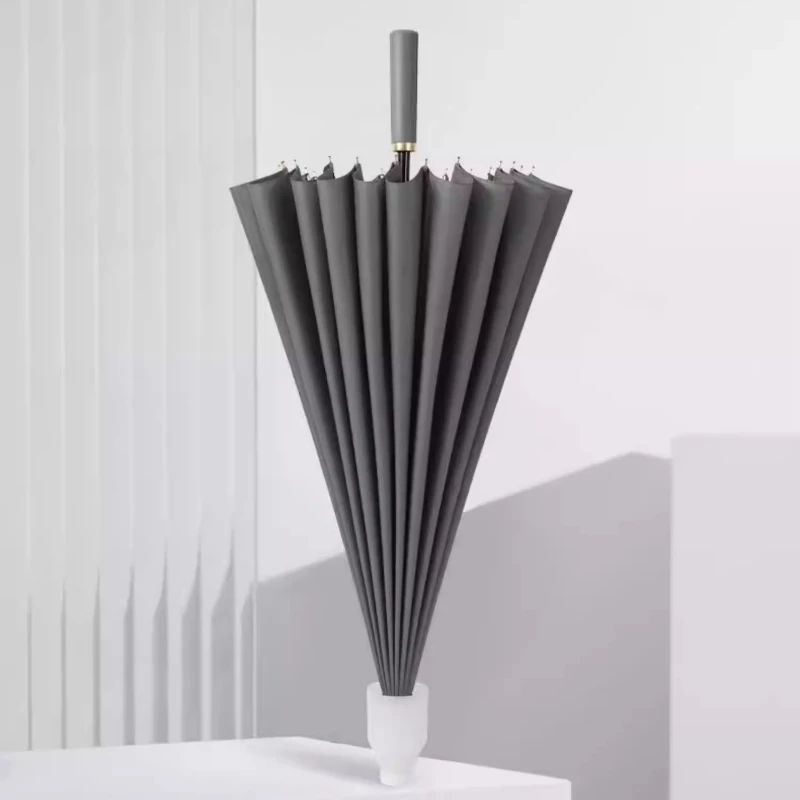 

Car Heavy Duty Rain Umbrella Japanese 24 Ribs, Oversized Thickened Long Handle Umbrella for Men Women, Windproof Waterproof