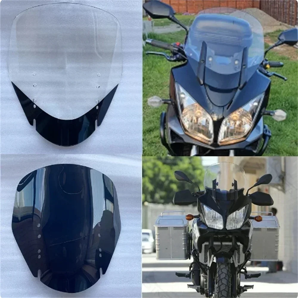 

For Suzuki Vstrom V-strom DL650 DL 650 2004-2009 DL1000 2004-2013 Windscreen Windshield Wind Deflector Protector Shield Screen