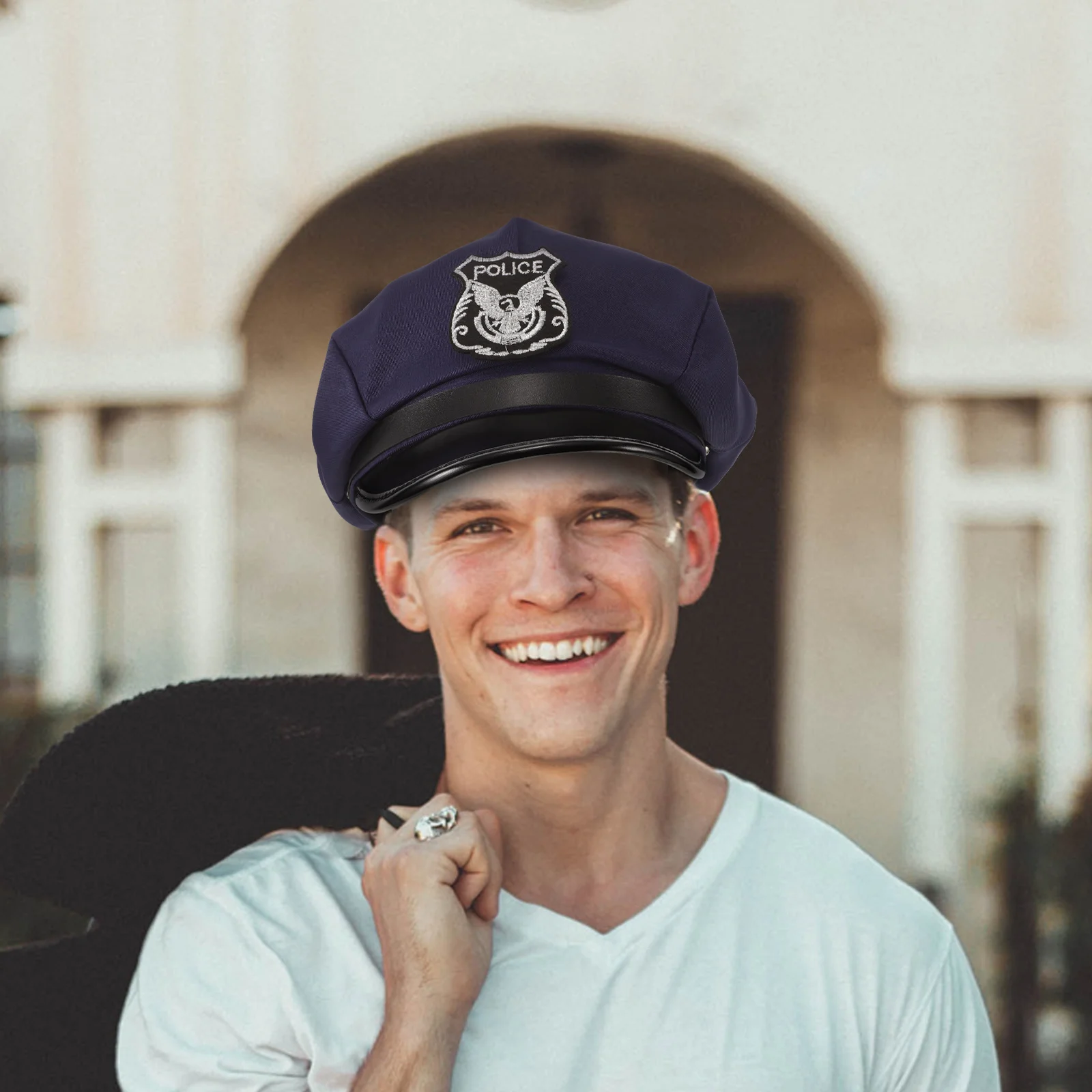 

Captain Hat Cosplay Navy Costume Accessories Sailor Cap Adult Police Costume Women Men Yacht Outfit Boat Captain Hat Durable