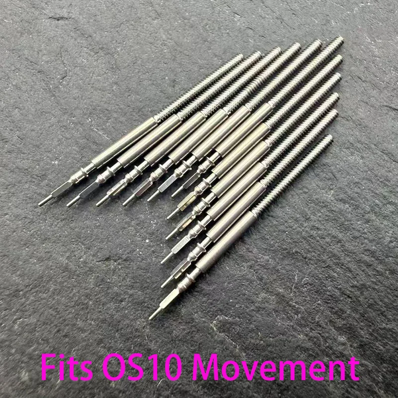 

OS10 OS20 OS60 Stem 2/4pcs Movement Watch Steel Stem Crown Kit Watch Parts For OS10 OS20 OS60 Movement Watch Movement Stem Parts