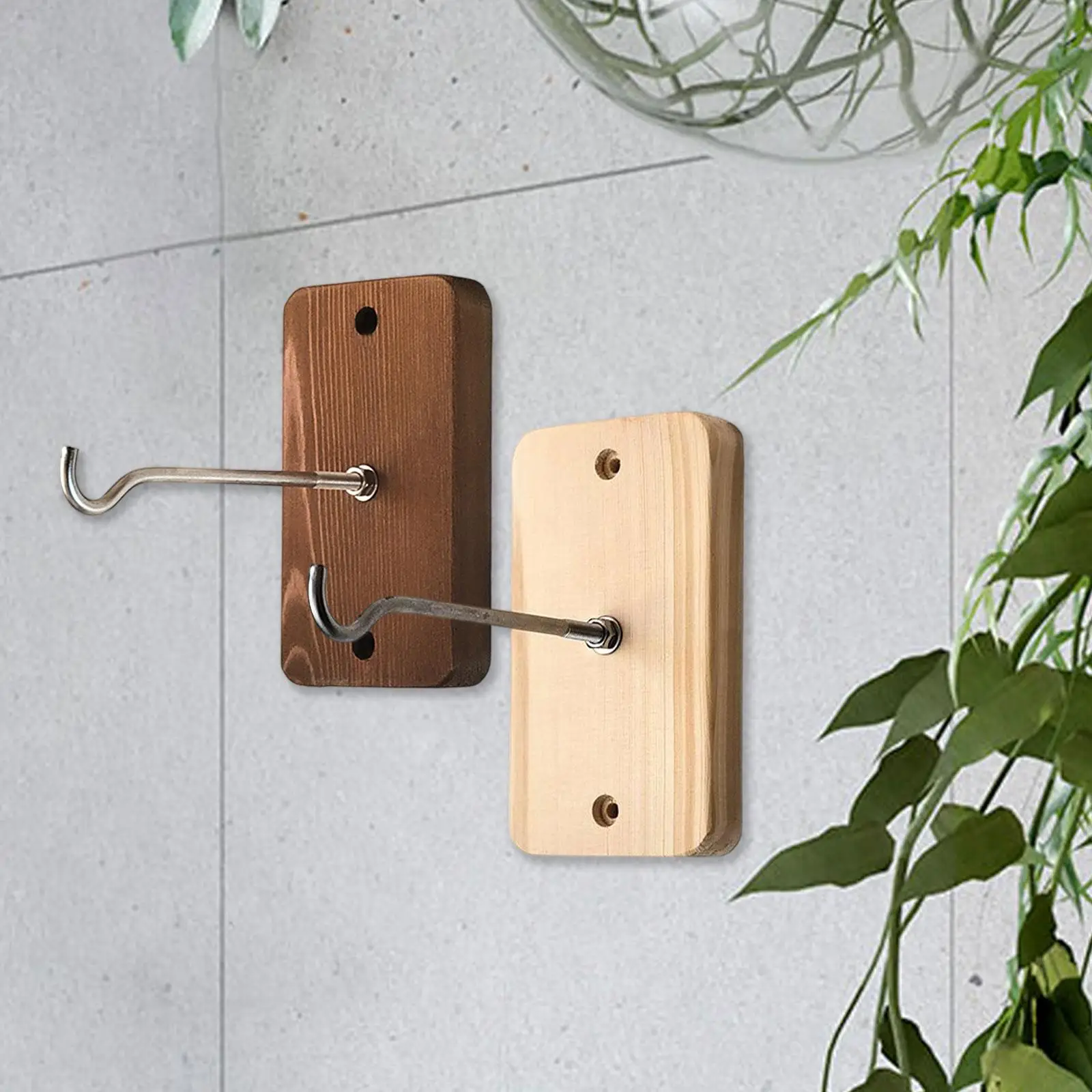 دعامة رنين الرياح المثبتة على الحائط، حامل رنين الرياح، شماعة فانوس، حامل نباتي، شماعة حائط لغرفة المعيشة الداخلية الخارجية #4