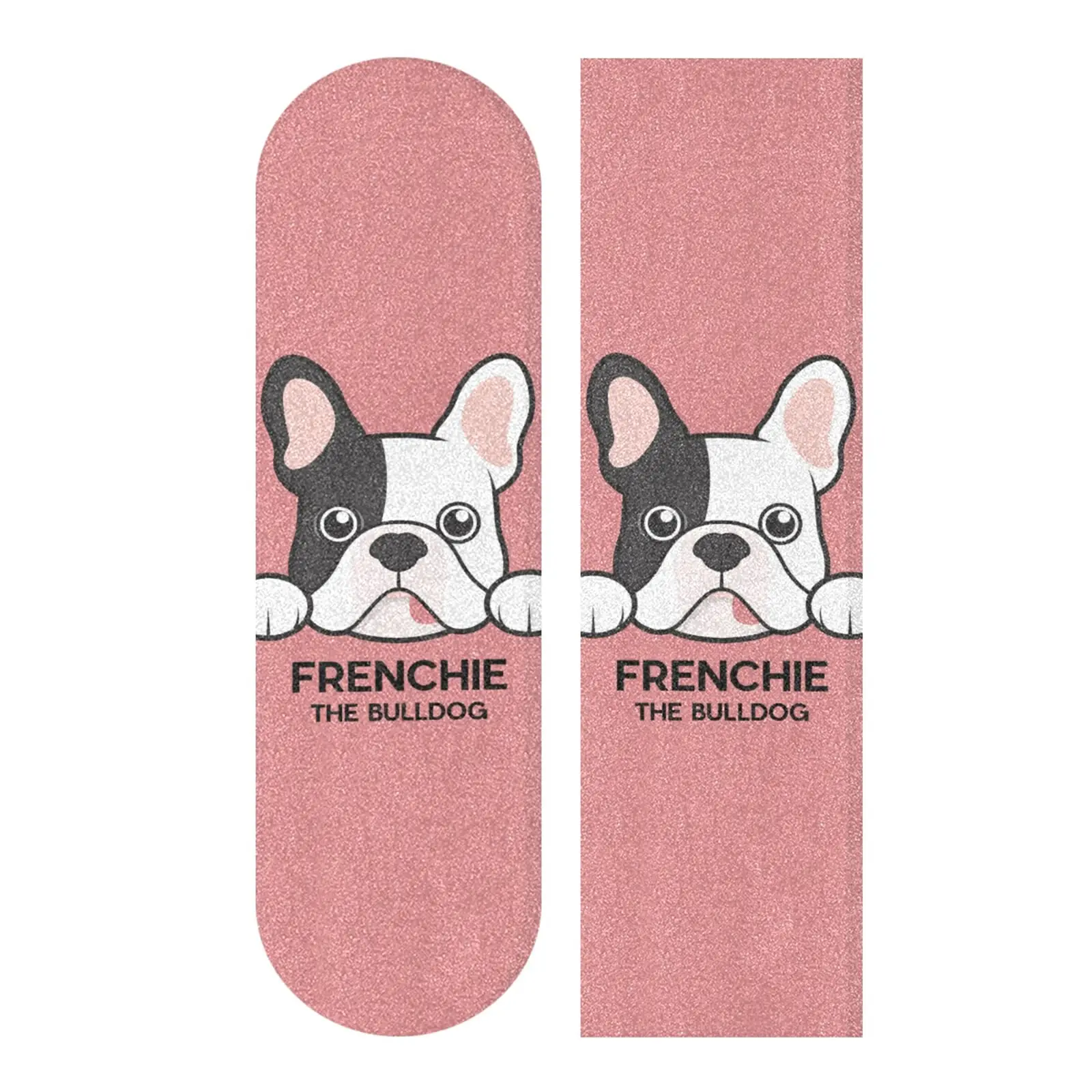 Watercolor Cute Dog Skateboard Grip Tape,Cool Design Longboard Griptape Sandpaper for Rollerboard,Waterproof Scooter Grip Tape