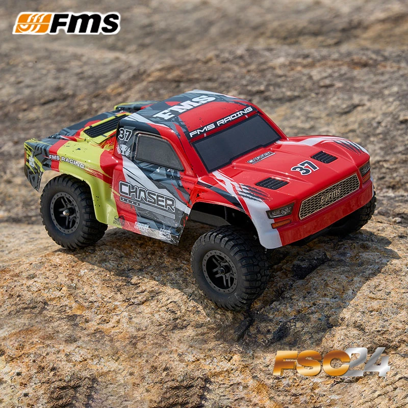 

FMS New 1/24 FSC24 CHASER 4WD 2.4G Brushed RTR RC Electric High speed Short Card Drift Model Remote Control car Adult Boy Toy