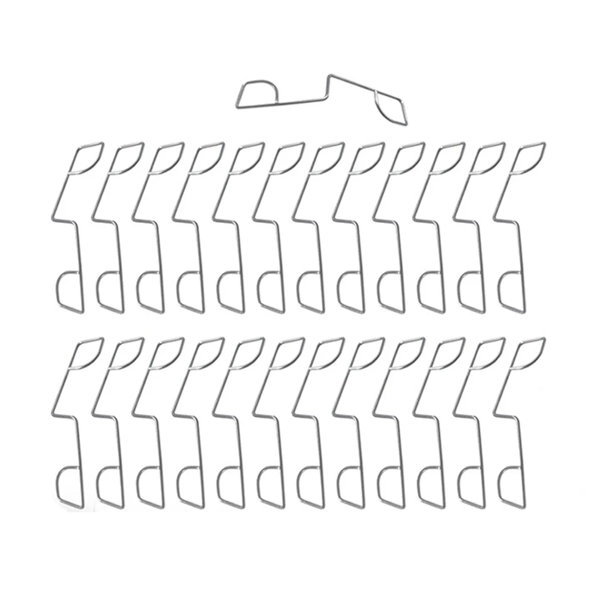 AAA87 25 Pcs Fence Panel Clips, Fence Panel Wedges to Stop Fence Panels Rattling, Fence Wedges to Stop Banging