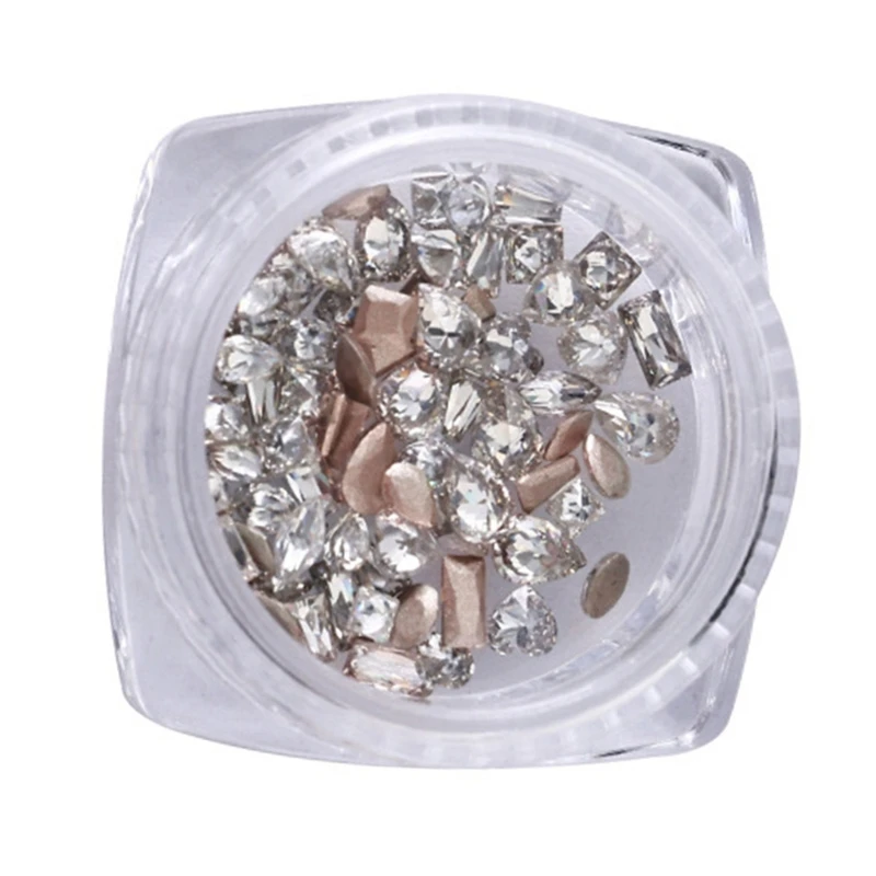 Q1QD Rhinestones Horse Eye Rhinestones Flat Back for Diy Jewelry Crafts Art Decorations Supplies