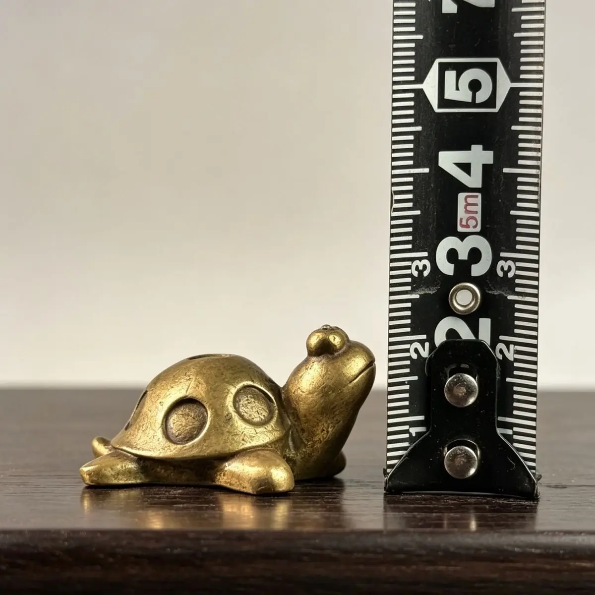 Cute pet alloy copper small turtle retro old pulp solid tea pet doll ornament craft decoration antique collection