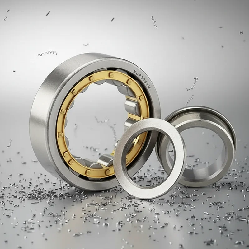 Cylindrical Roller Bearing - Single Row Full N Width without Stop Ring NUP405 406 407 408 409 410 EM