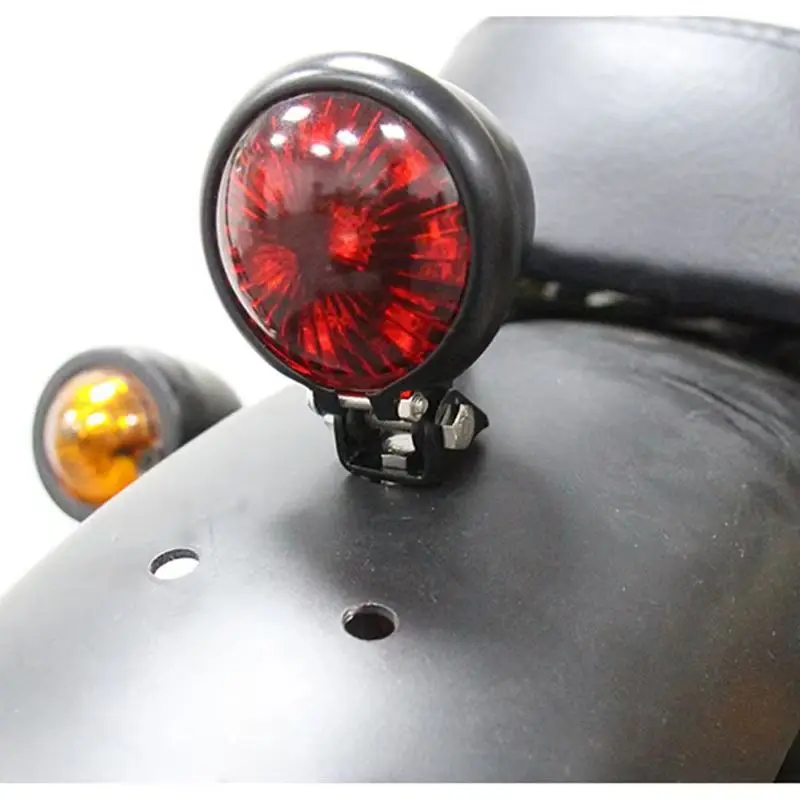 

Decorative 12V Motorcycle Rear Light for Honda Yamaha Suzuki Benelli Loncin Dayun Cafe Racer Modified Lamp Tail Brake Stop Light