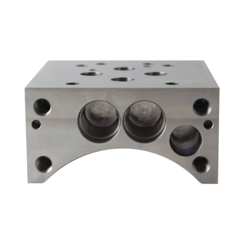 Custom Precision CNC Machined Stainless Complex Manifold CNC Parts Manufacturing
