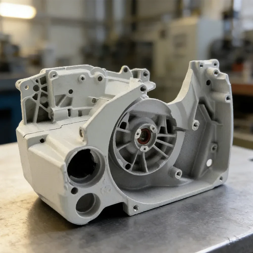 For MS440 MS044 Chainsaw Crankcase Replacement Built with Heavy-Duty Metal Matching OEM 1128 020 2122 and 1128 020 2136