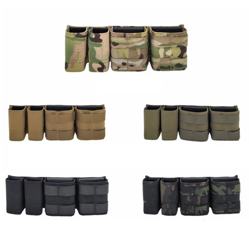 Tactical Magazine Pouch Holder Airsoft 5 56 9MM Molle Mag Bag Hunting Insert Holster 500D Pouch Panel Expansion Equipment