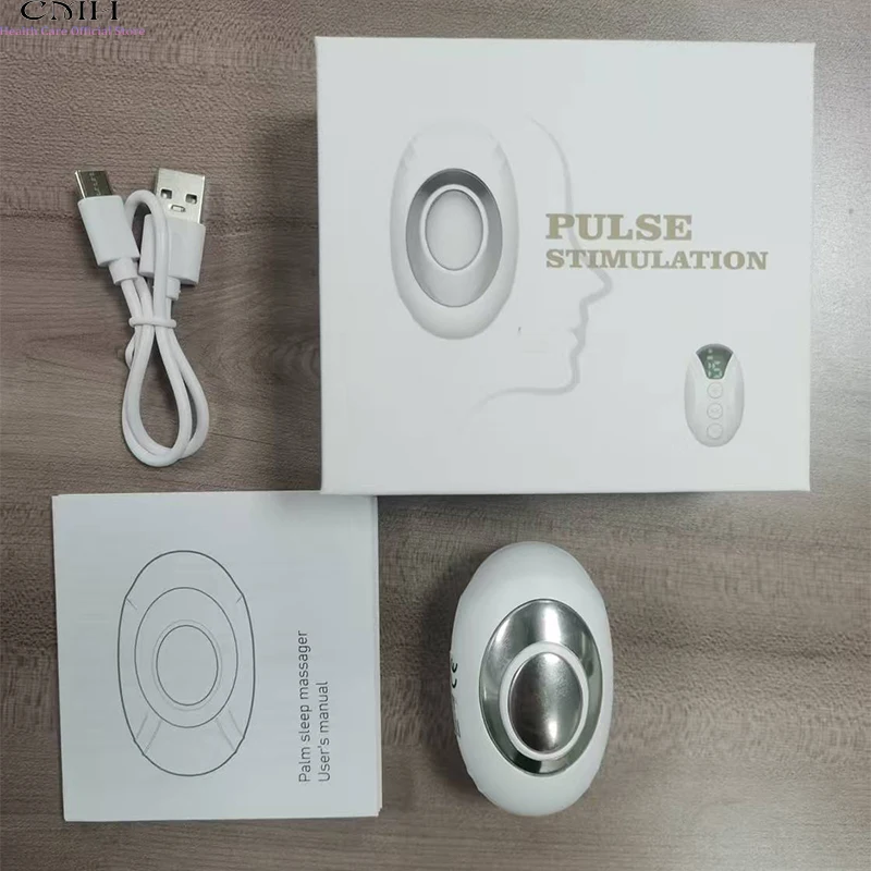 جهاز مساعد النوم المحمول من CMH أداة تخفيف الأرق يساعد على النوم ليلاً علاج القلق الاسترخاء جهاز تخفيف الضغط للنوم