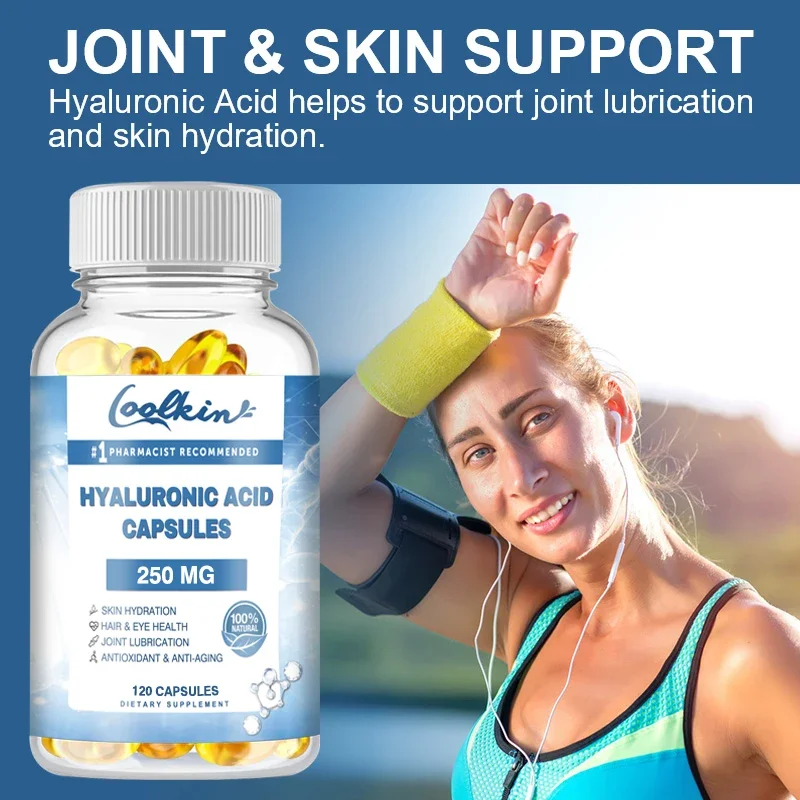 Premium Hyaluronic Acid Supplement with Vitamin C and Biotin - Improves Metabolism and Promotes Healthy Skin