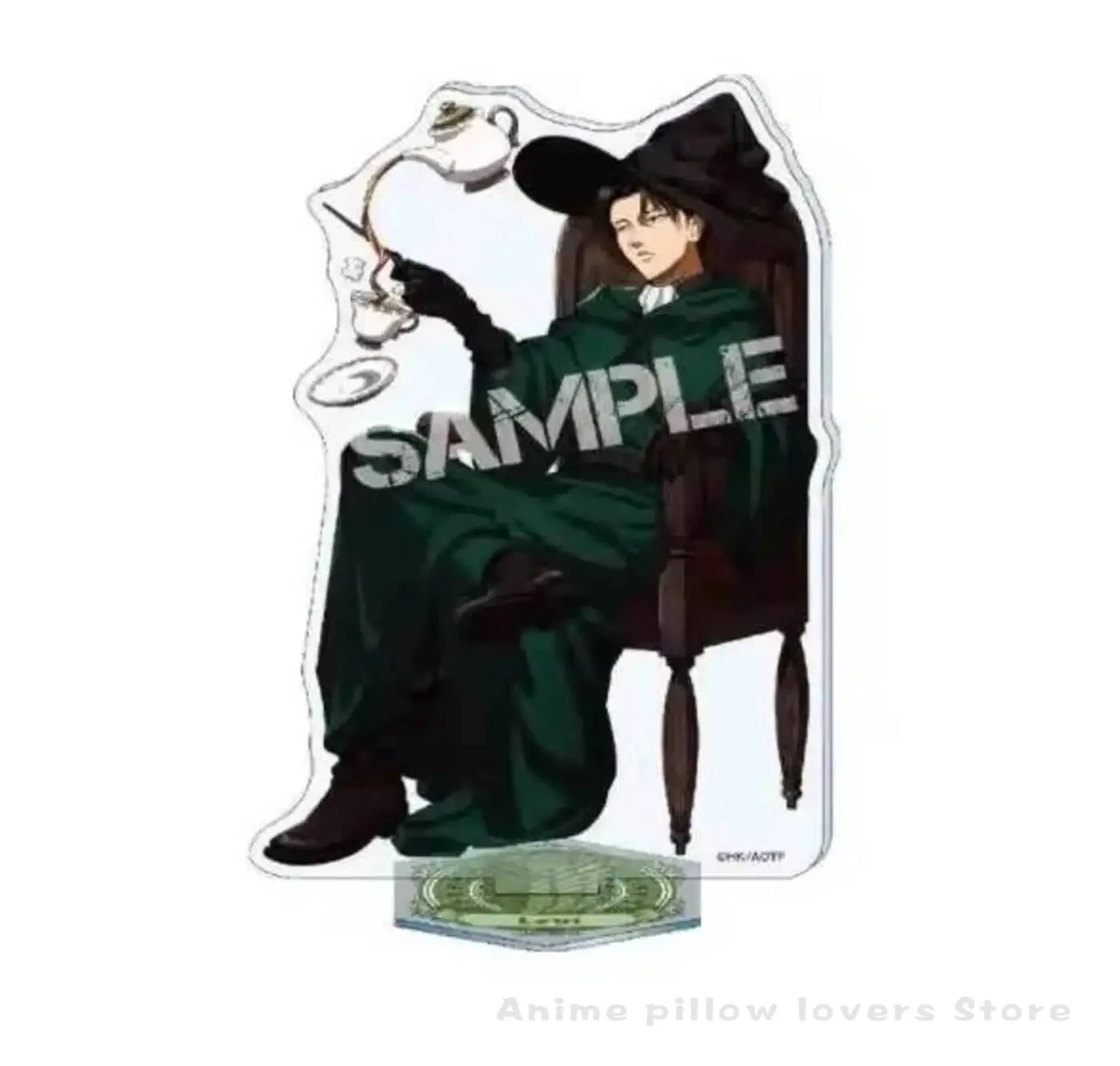 Figurine en acrylique Anime Attack Acg On Titan Mikasa Ackerman Armin Arlert Magical Messenger, plaque décorative pour cosplay, décoration de bureau