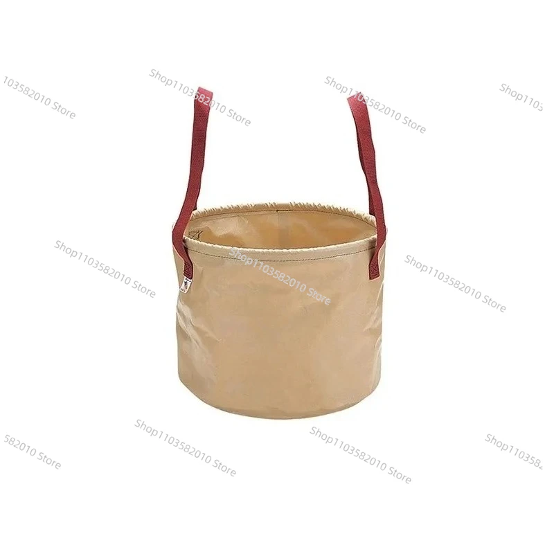 Portable Outdoor Soft Bucket, Collapsible Water Bucket for Camping