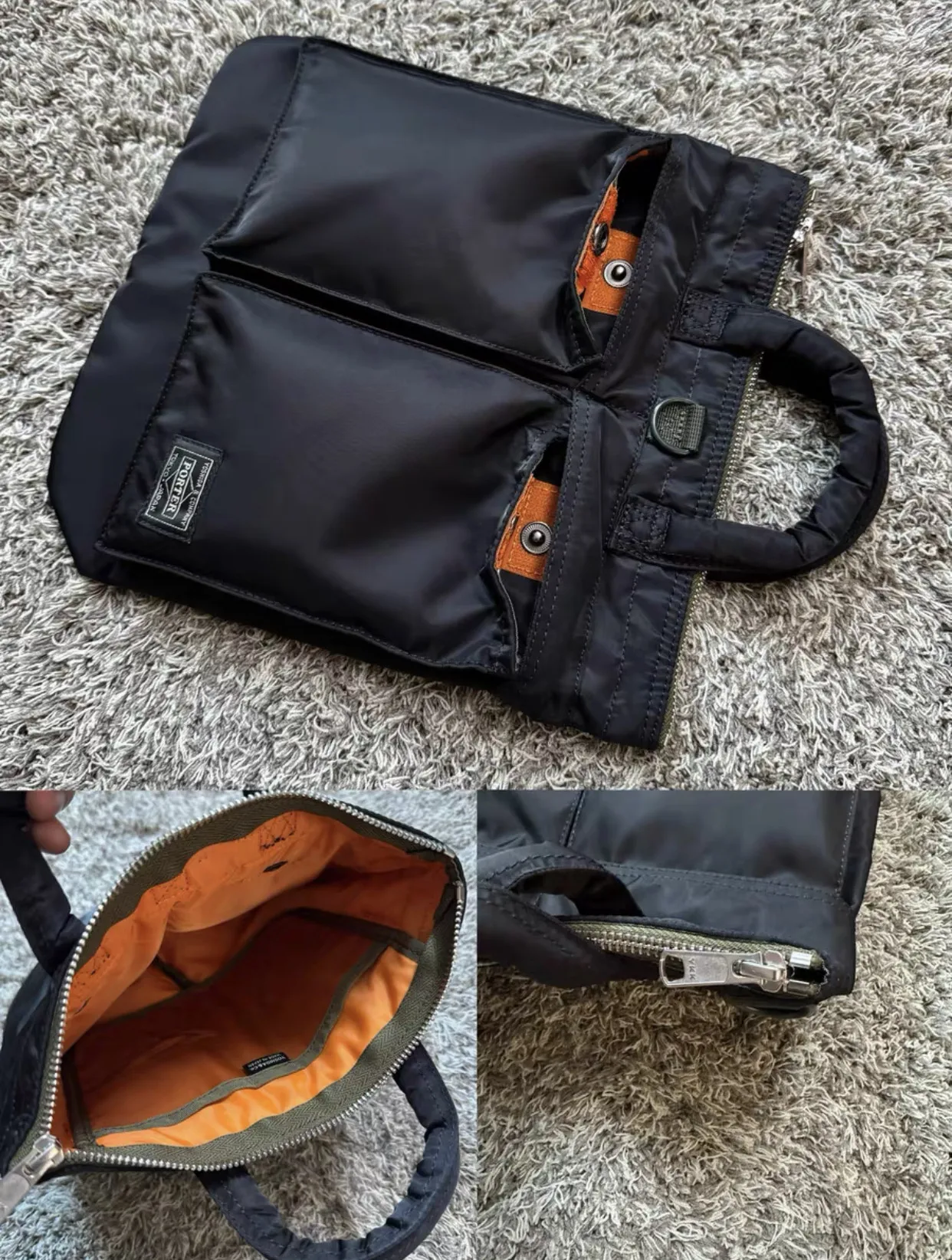 

Японская водонепроницаемая сумка-портфель с уникальным дизайном, большой вместимости, на одно плечо, портативная.