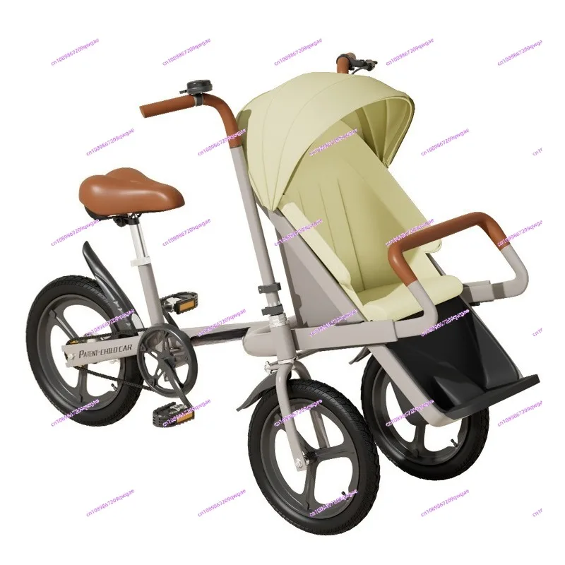 

Автомобиль для родителей и детей, трехколесный велосипед, уличный детский трехколесный велосипед с детским самокатом, детский артефакт