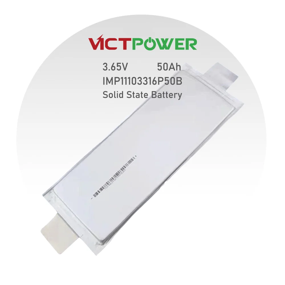 Victpower 50Ah 3.7V NMC Polymer Battery Cell Wholesale 34pcs/lot
