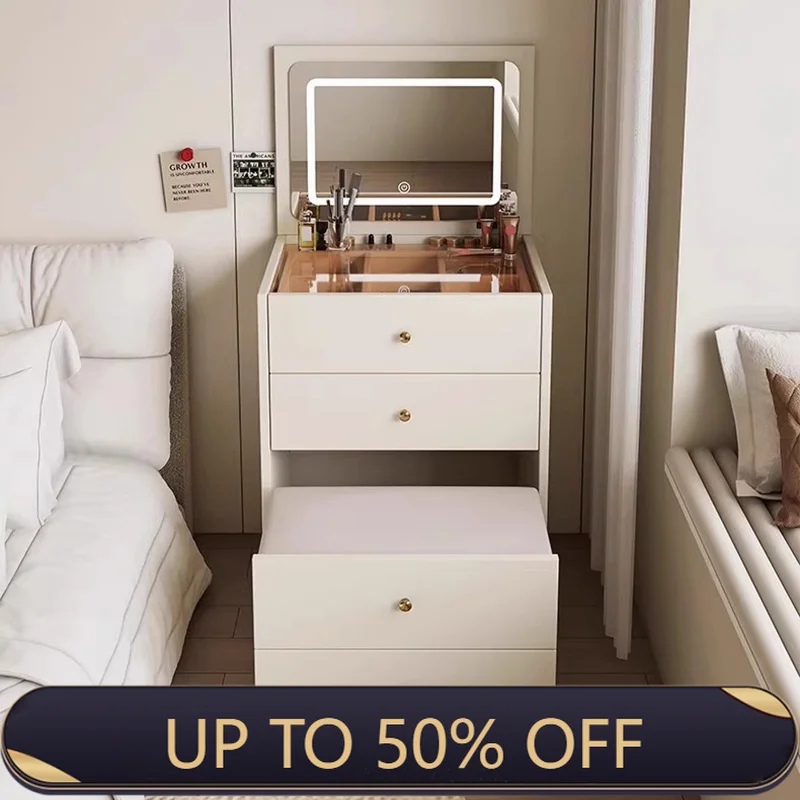 Nordic Simple Vanity Desk Premium Classic Exquisite Glamorous Vanity Desk Practical Design Meuble De Chambre Bedroom Furniture