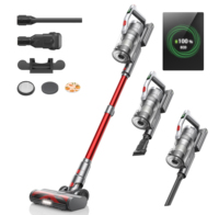 500W 38000PA Cordless Vacuum Cleaner Handheld Smart Home Appliance 55 mins Runtime Removable Battery Wireless