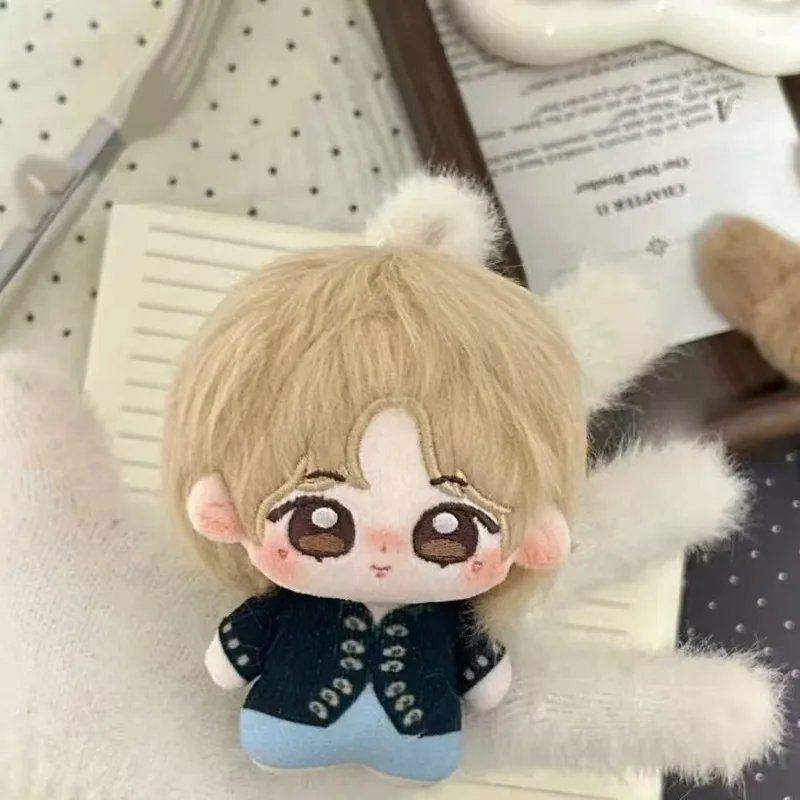 Cute Jimin Plush Doll Ji Min Plush Keychian Soft Cotton Stuffed Pendant Bag Ornament Toy
