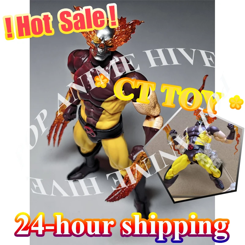 

In Stock Ct Toys Hellverine Action Figure Wolverine Mafex 096 138 X-Men Figure Anime Figurine Birthday Gifts Collection Toy Kid