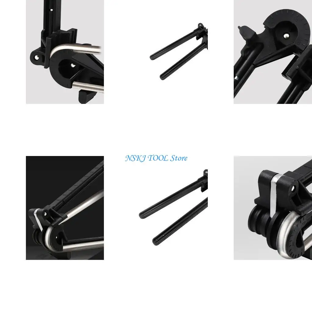

L8RC 5mm 6mm 8mm 10mm Tubing Bending Tool Cast Construction Home Project Pipe Bender