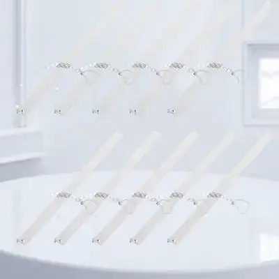 

10pcs Heart-Shaped Stainless Steel Bookmark Cute Metal Book Marker For Women Kids Chain Bookmarks Gift For Teachers Decorative