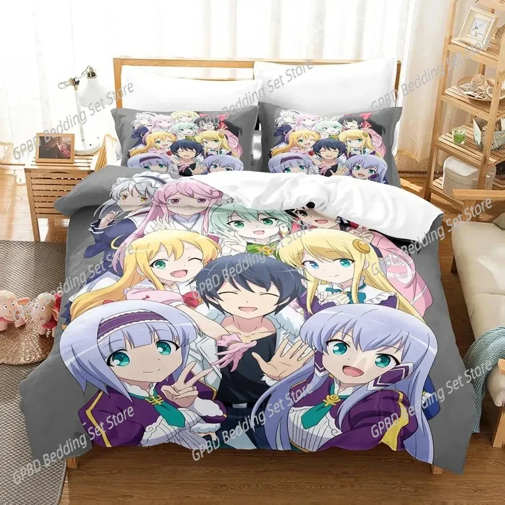 In Another World with My Smartphone 3D Bedding Set Duvet Cover Pillowcases Single Twin Full King Size Home Decor Quilt Boys Gift
