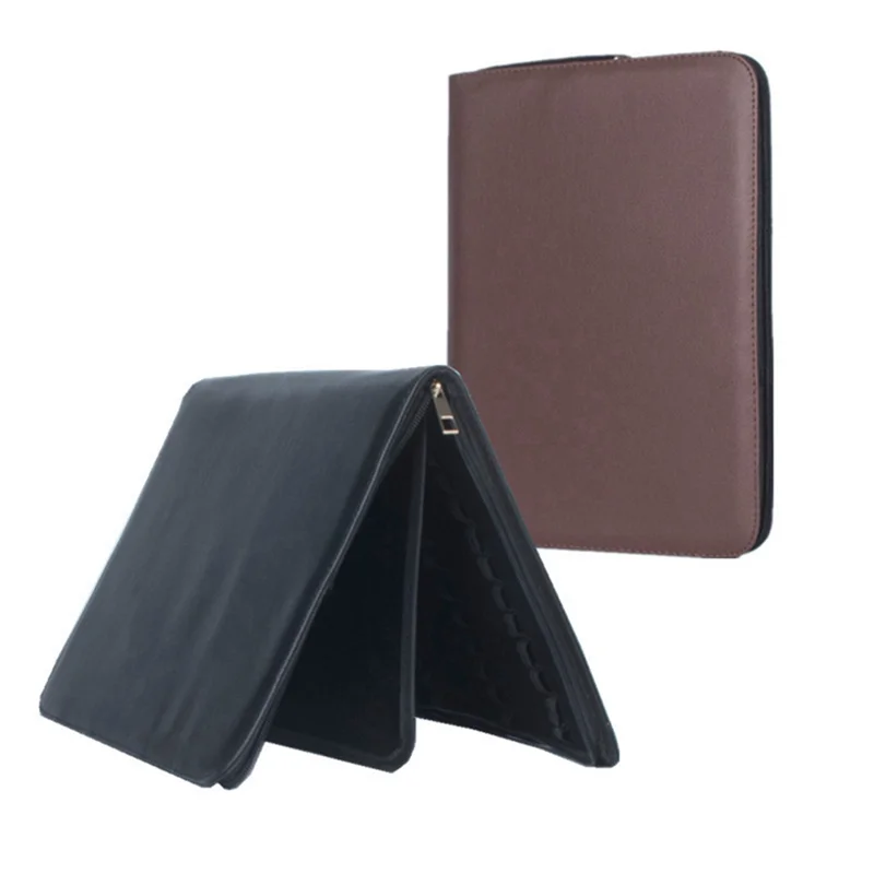 

48-Slots Pen Holder Personalized PU Gift Pen Bag Pen Storage Bag Business Office Protective Cover