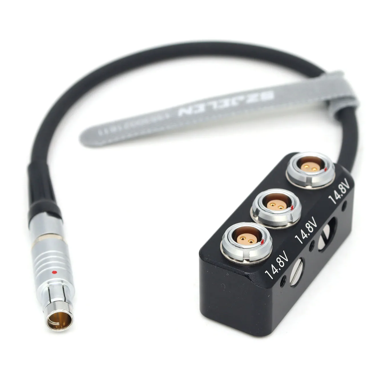 0B 2pin  RS3pin DTAP to 3*0B 2pin Female Hub Adapter Splitter for Camera ARRI, SONY, RED