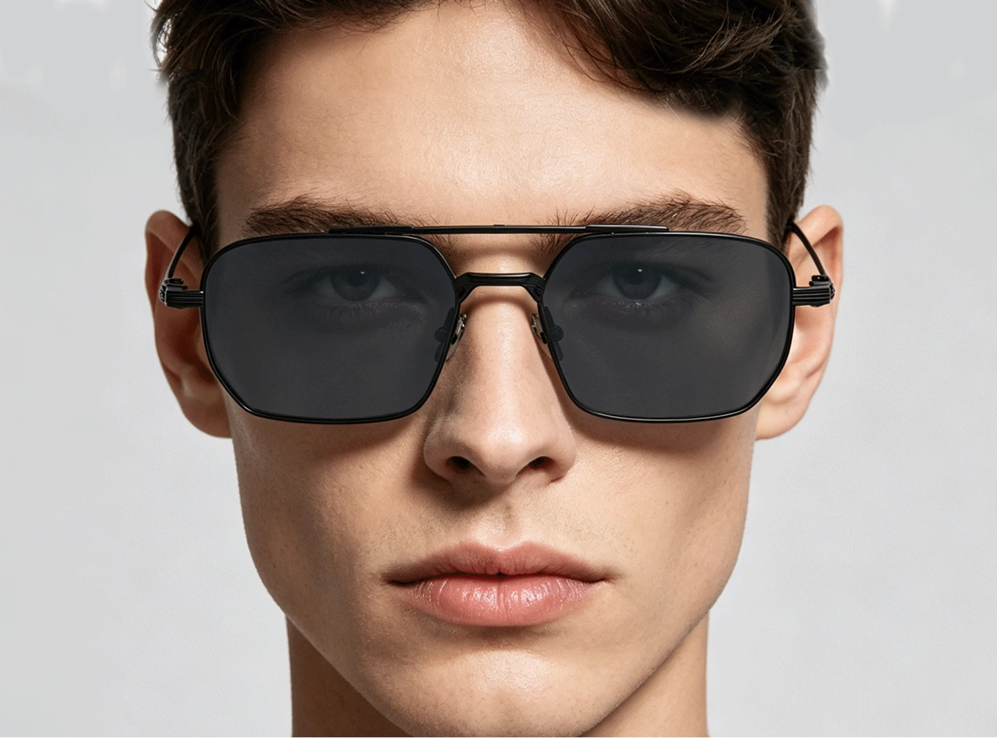 

Высококачественные модные поляризованные солнцезащитные очки для мужчин, роскошные солнцезащитные очки из чистого титана с двойной оправой для активного отдыха, поляризованные солнцезащитные очки с защитой от УФ-излучения для активного отдыха