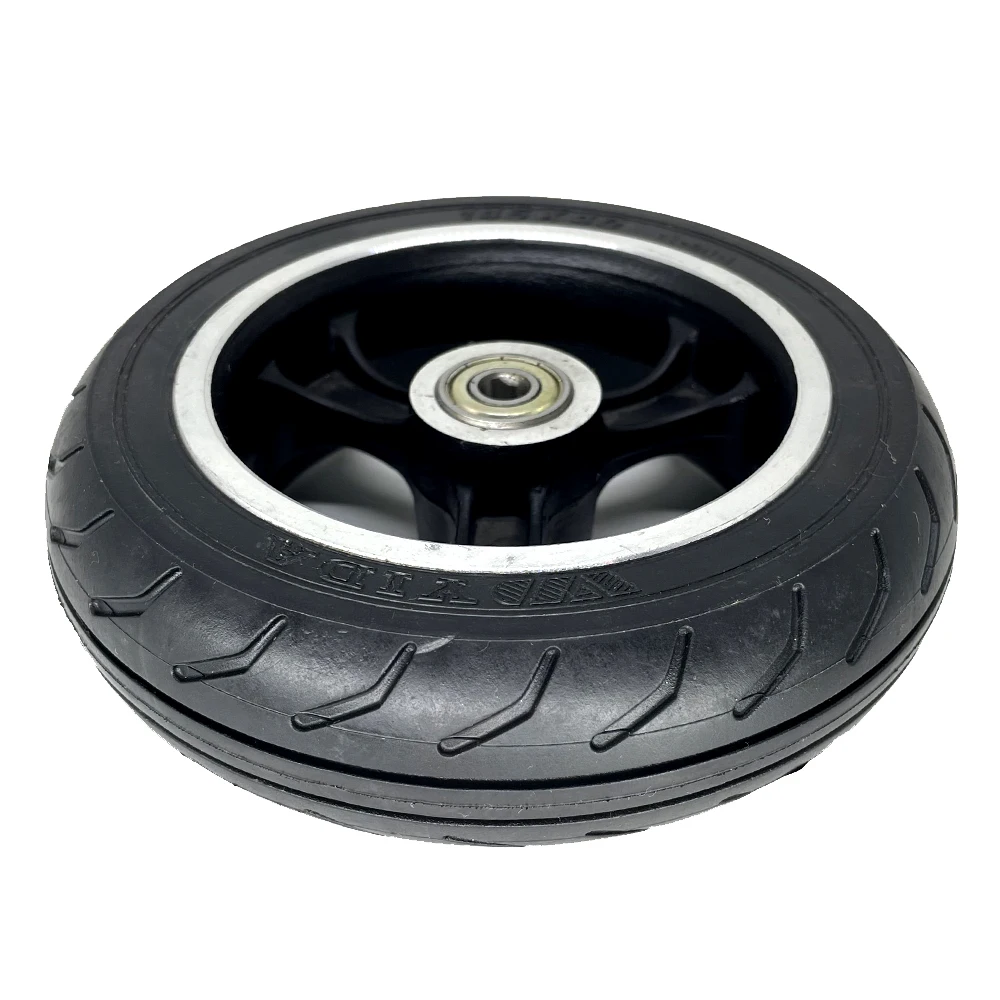 145x40 Wheel Solid Tire and Aluminum Alloy Rim for Foldable Carbon Fiber Electric Scooter 5.5-6 Inch Wheels Replacement Parts