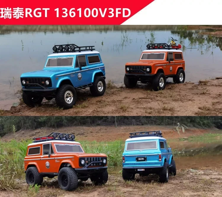 Rgt Remote Control Crawler 1 10 4wd 136100v3fd Rock Cruiser V3 Off Road Climbing Hobby Vehicle For Adult
