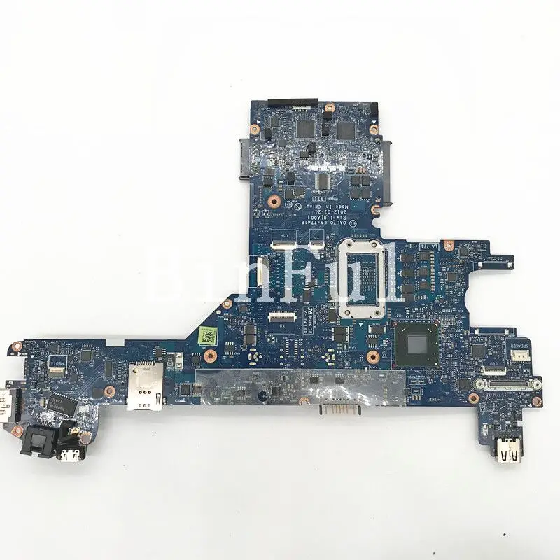 CN-0VH0D7 0VH0D7 VH0D7 Mainboard For Dell E6430S Laptop Motherboard With SR0TY I3-3120M CPU QAL70 LA-7741P 100% Full Tested Good