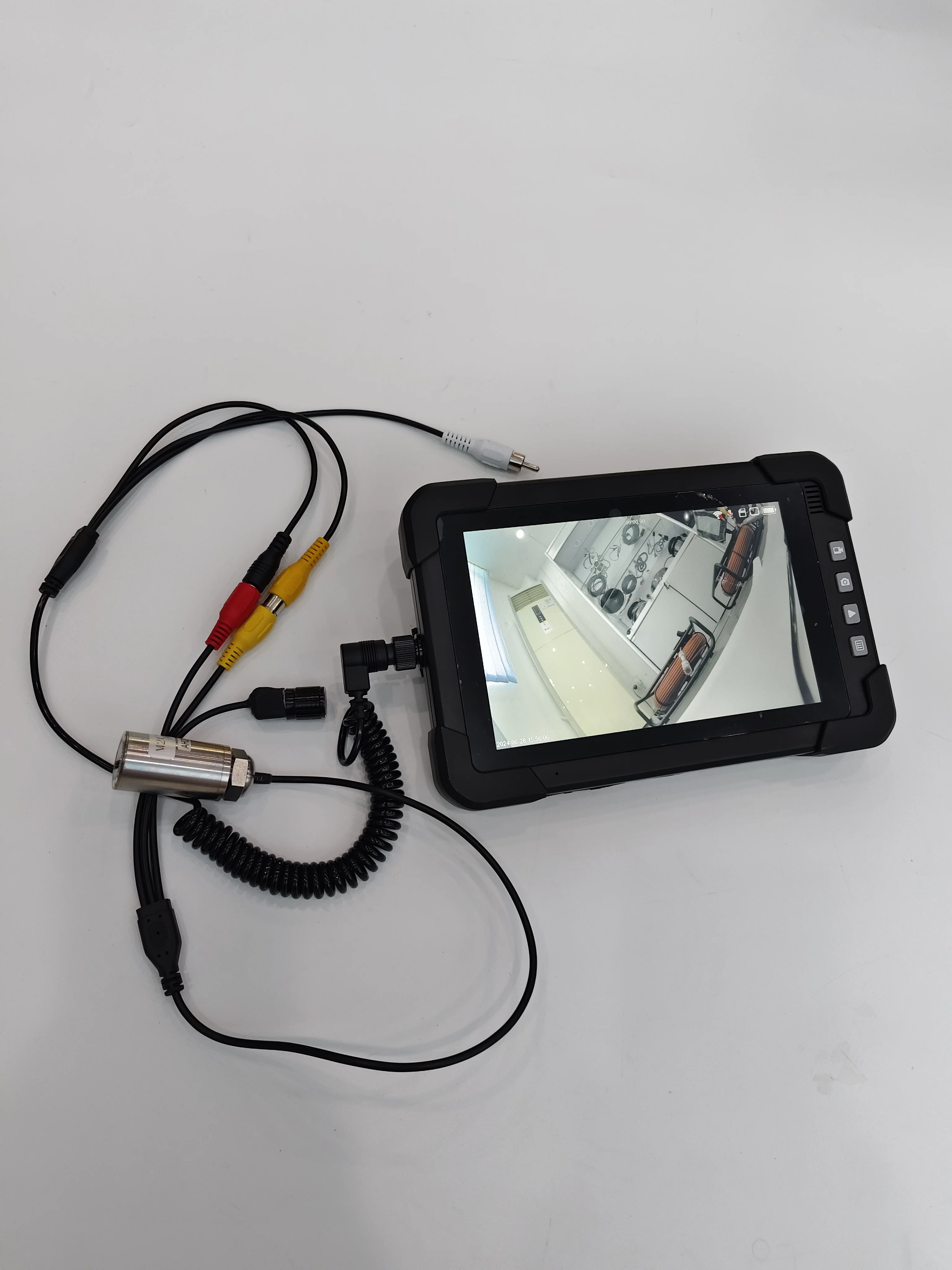 Long Cable 5MP 23mm 316L Stainless Steel 7'' Touch Screen Underwater Pipeline Sewer Gutter Inspection Camera System