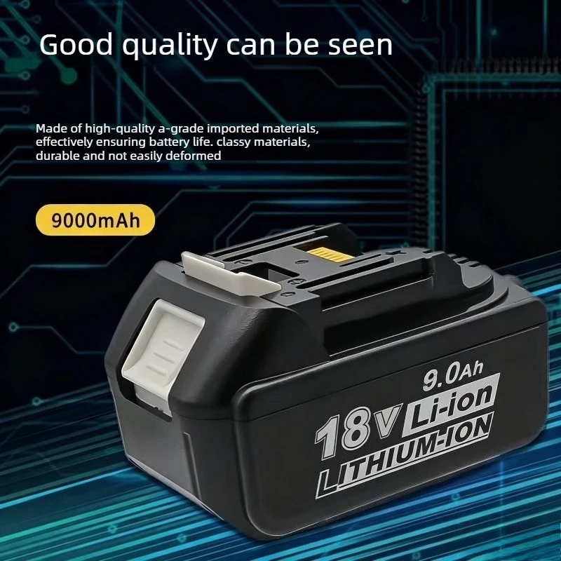 Grade A battery cells  for Makita power tools 18V imported battery packs. Rechargeable batteries for Makita BL1850B LXT400