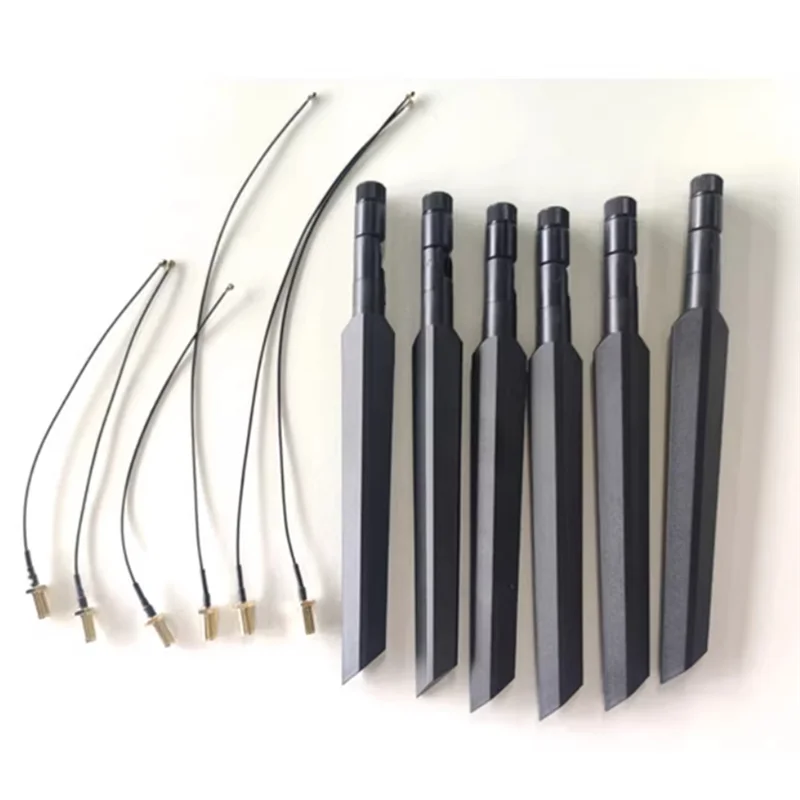 New!!For Banana Pi BPI-R4-NIC-BE14 Wifi7 Module Accessories For BPI-R4 MT7995AV Chipset 2 Pcie 3.0 Interface,6Pcs Antenna
