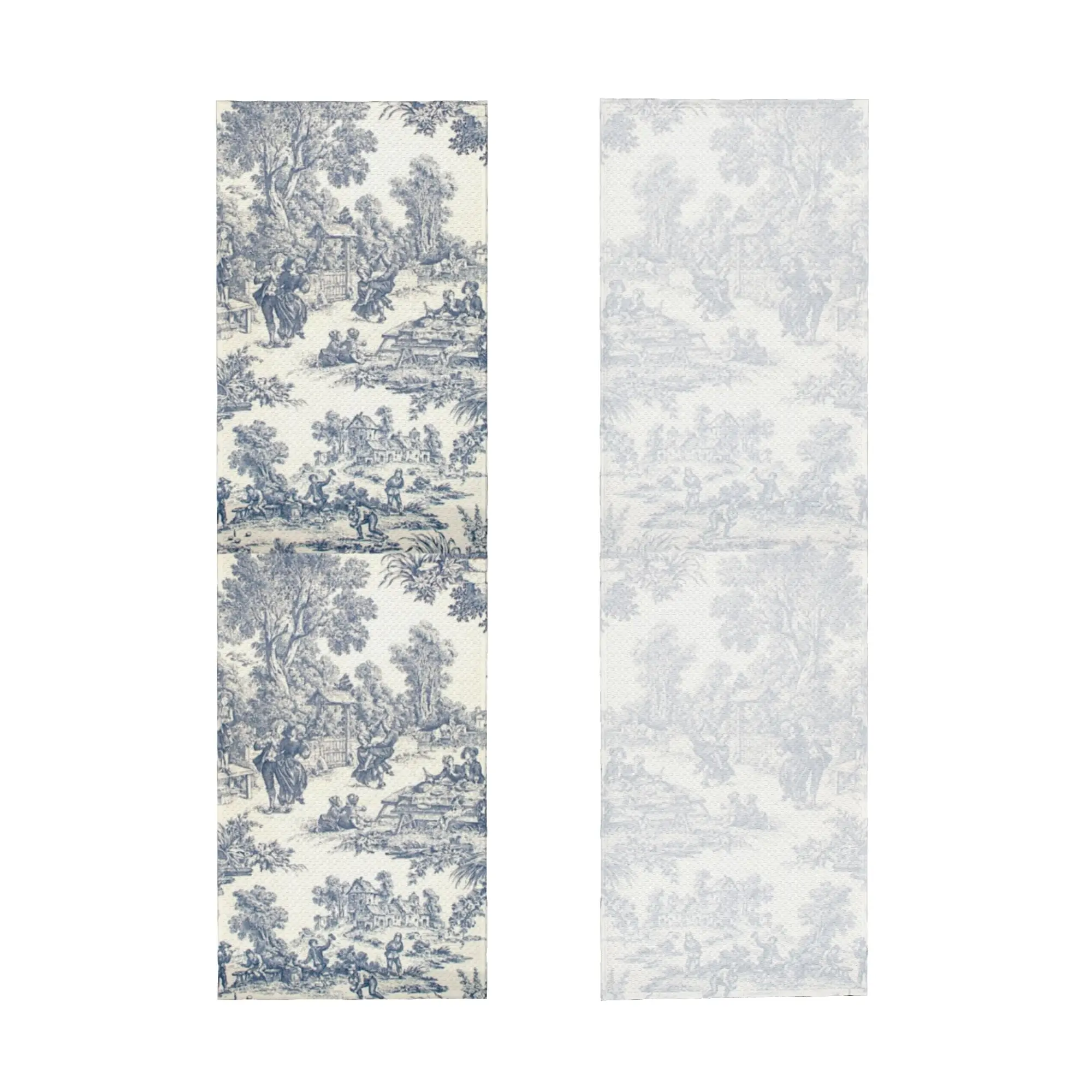 Toile de Jouy Number Cold Exercise Towel Face Towel Quick Drying French Classic Pool Breathable Cold Towel