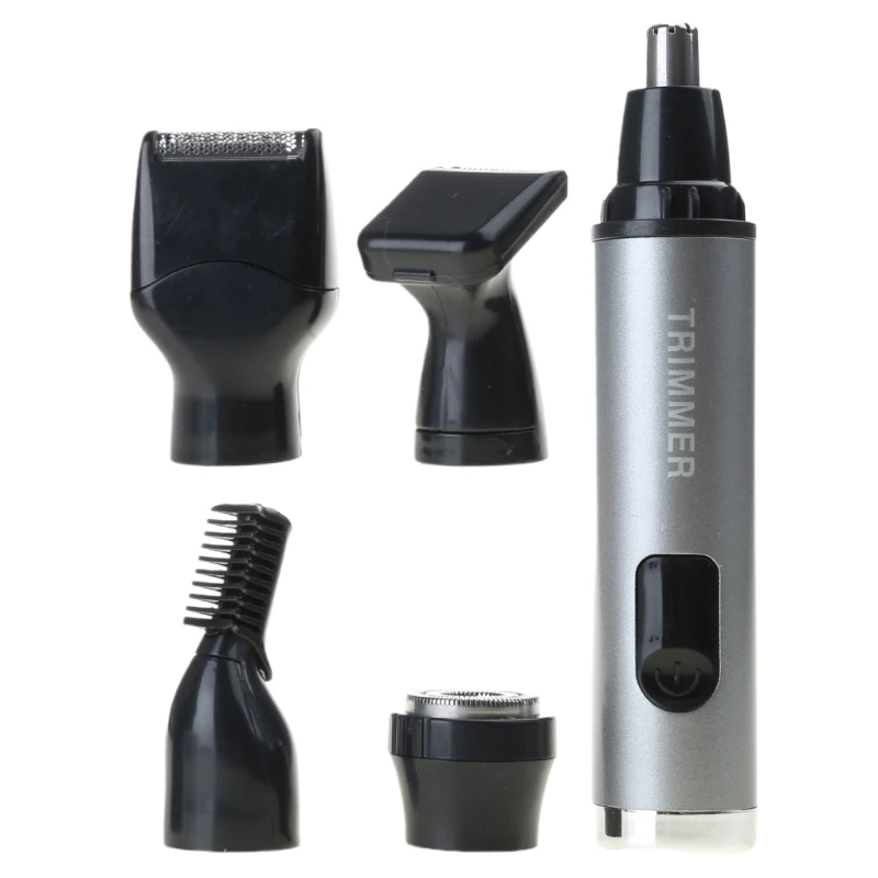 เครื่องมือดูแลเครา 5 in 1 เครื่องมือโกนหนวดไฟฟ้าเครื่องโกนหนวดกันน้ำ ABS Texture