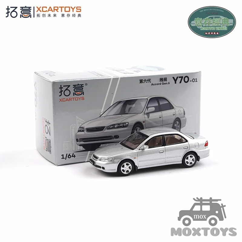 

XCartoys 1:64 Gen.6 Accord Серебряная литая модель автомобиля