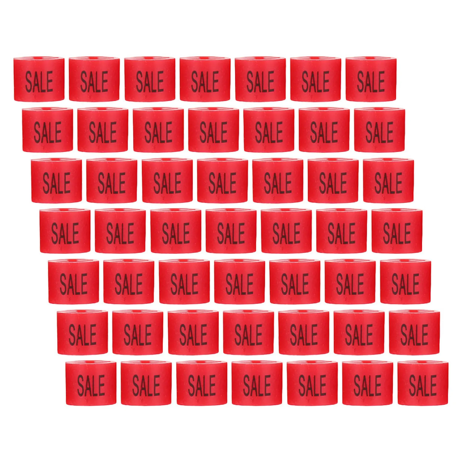 

50 Pcs Clothing Size Round Stickers Hangers Clothes Tags for Markers Labels Bulk