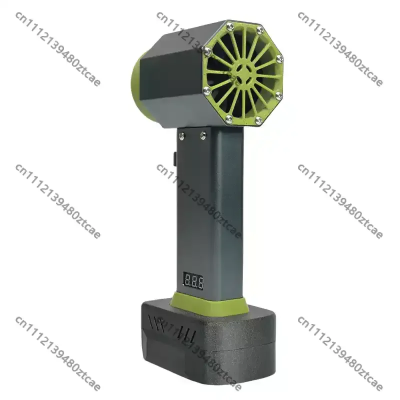 50mm Ducted Turbo Fan Power Tool Interface Handheld Blower For Snow Removal Dust Washing Water Blowing